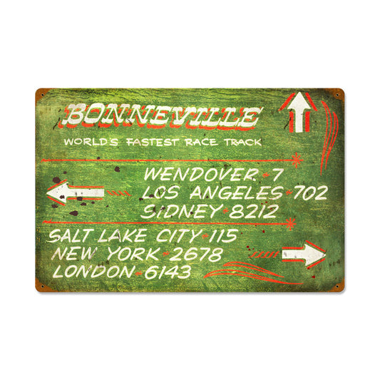 Bonneville Green Distance 24 x 16