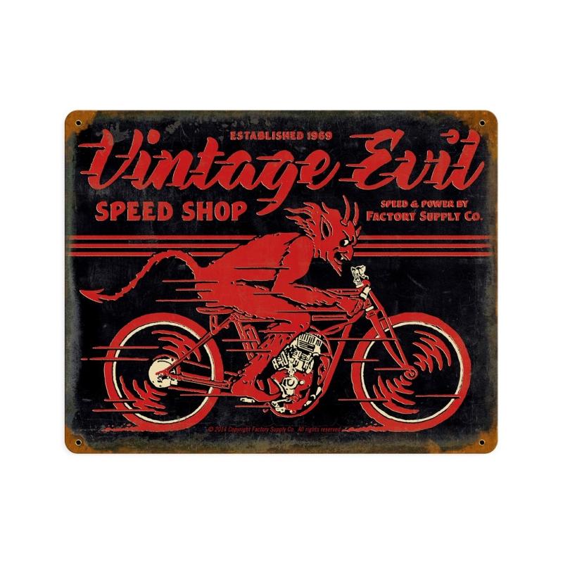 Vintage Evil 15 x 12