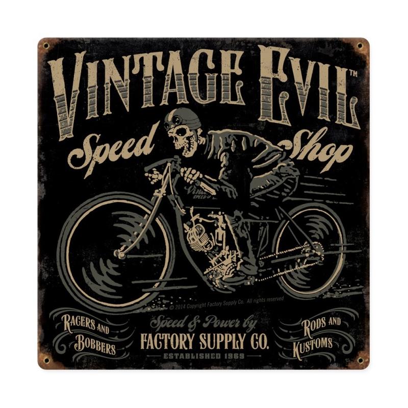 Vintage Evil 12 x 12