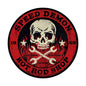 Speed Demon Red Skull 28 x 28