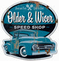 Older And Wiser 56 Ford Truck 24 x 25