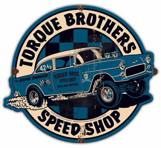Torque Bros 55 Chevy Gasser 24 x 22