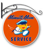 Minute Man Service Dbl Sided W Hanger 24 X 24