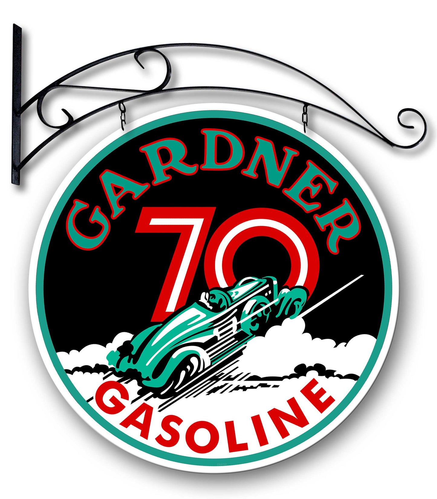 Gardner Gasoline Dbl Sided W Hanger 24 X 24