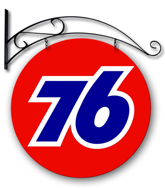 Union 76 Dbl Sided W Hanger 24 X 24