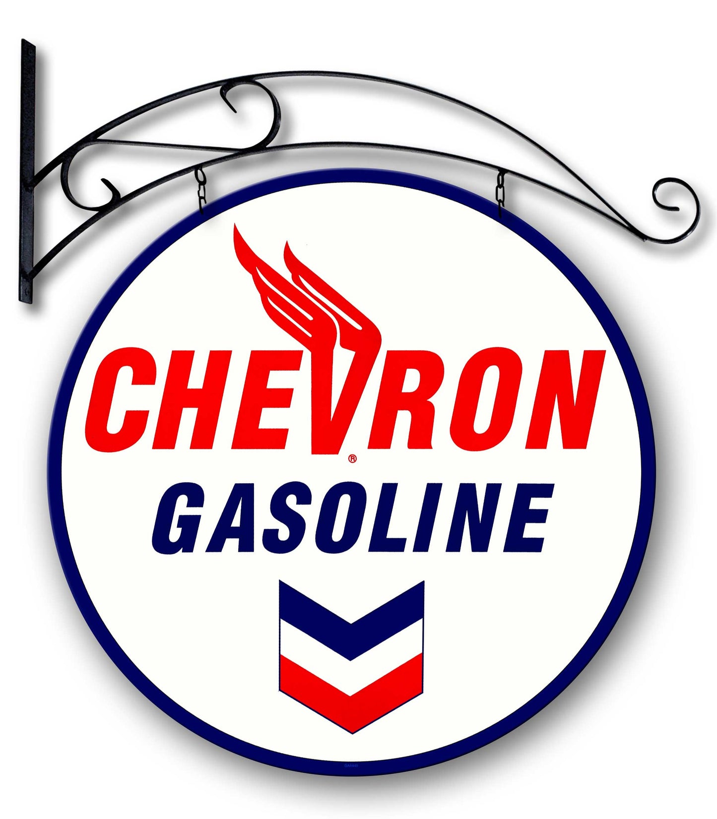 Chevron Dbl Sided W Hanger 24 X 24