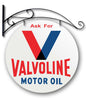 Valvoline Dbl Sided W Hanger 24 X 24
