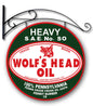 Wolfs Head Dbl Sided W Hanger 24 X 24