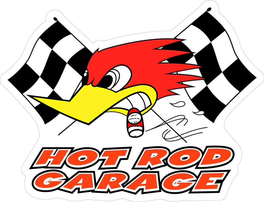 Hot Rod Garage 24 X 18