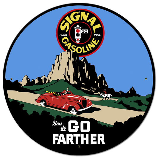 Al Gasoline Go Farther 28 X 28