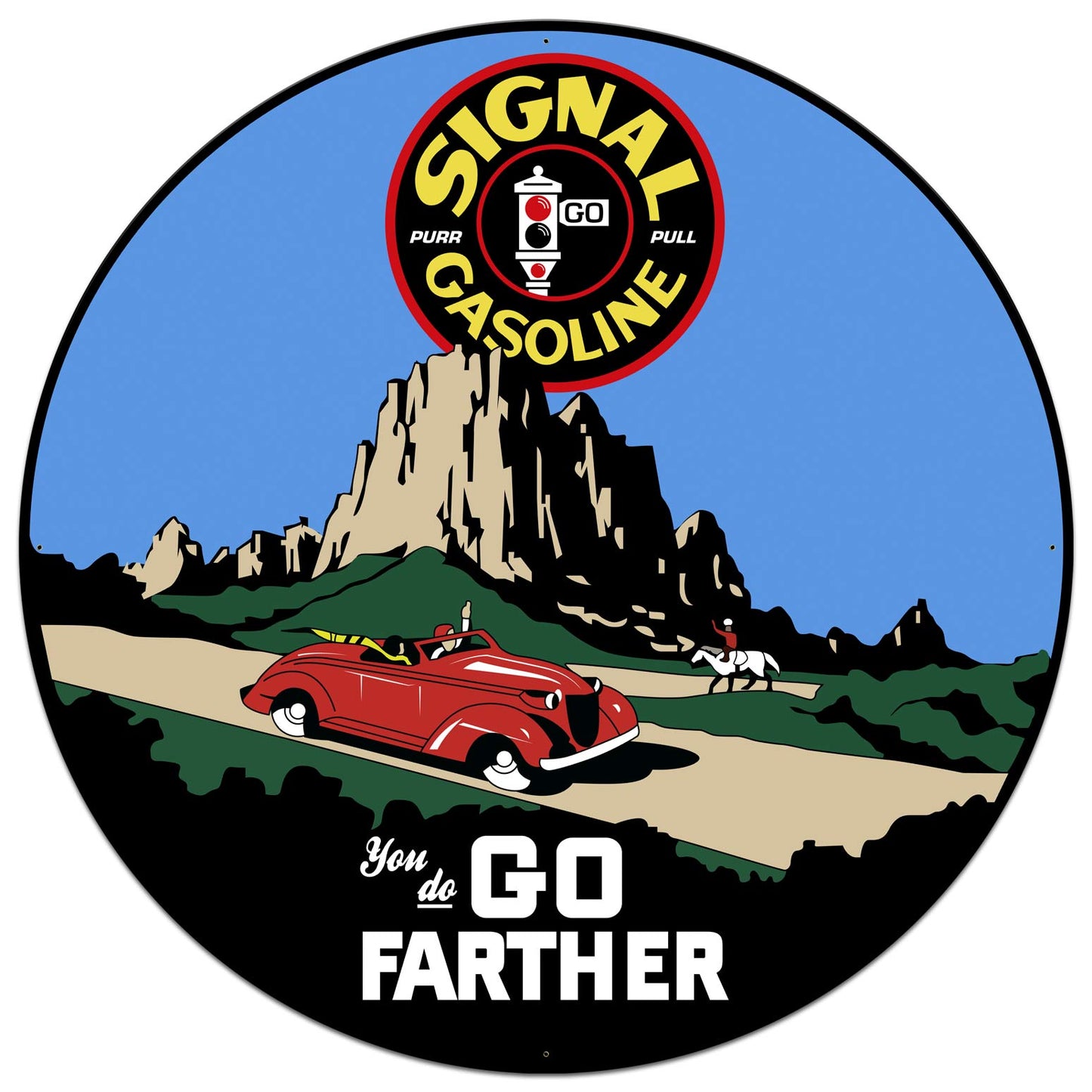 Al Gasoline Go Farther 42 X 42
