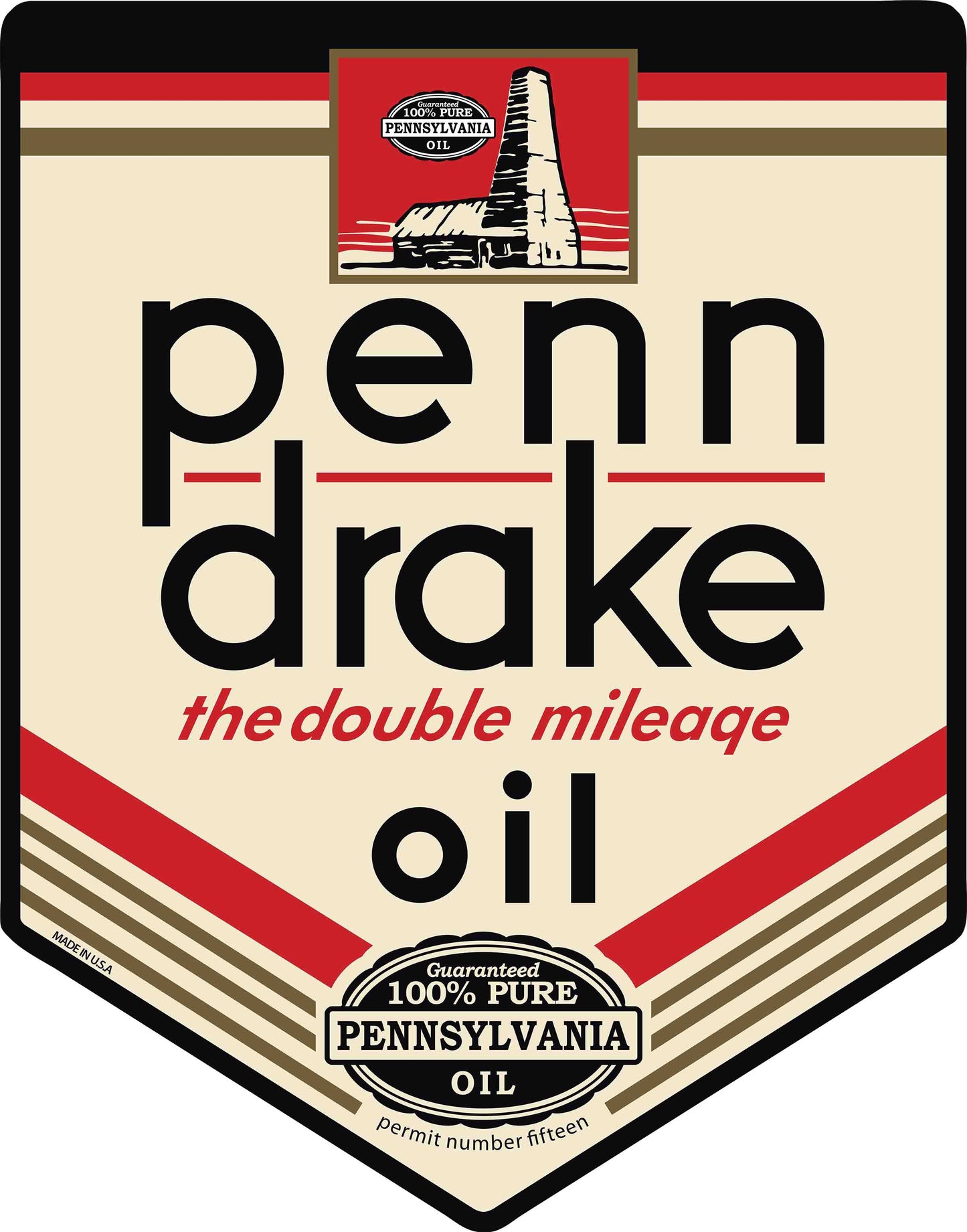 Penn Drake Oil 38 X 48