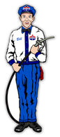 Gas Attendant Standard Personalized 24 X 10