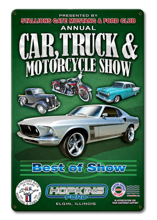 Stallions Mustang Best 12 X 18