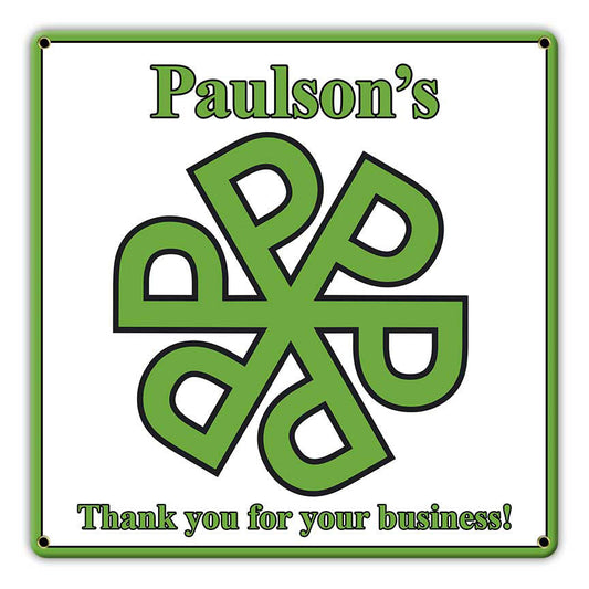 Paulsons Thank You 11 X 11
