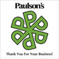 Paulsons Thank You White 11 X 11