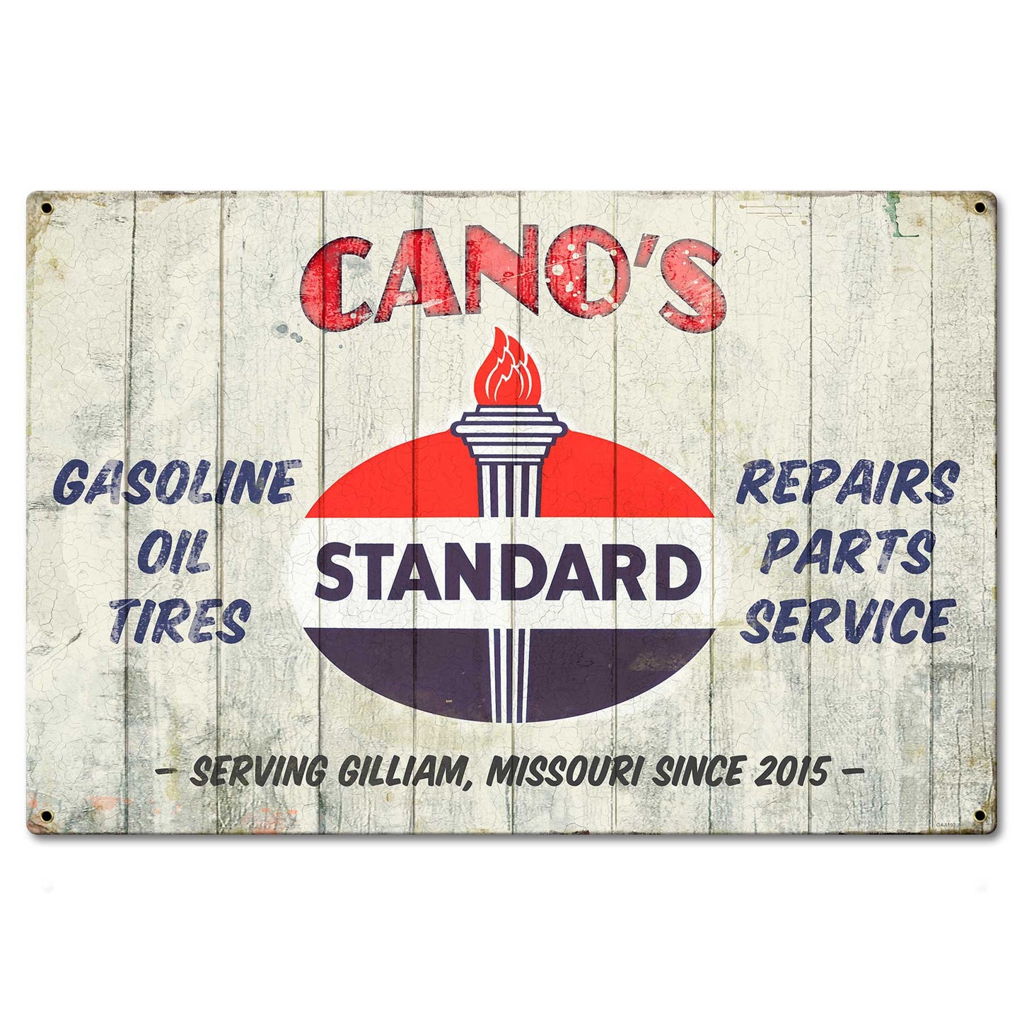 Standard Station Personalized 24 X 16