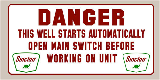 Danger Sinclair 24 X 12