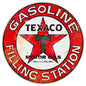 Texaco Filling Station Dbl Sided 42 X 42