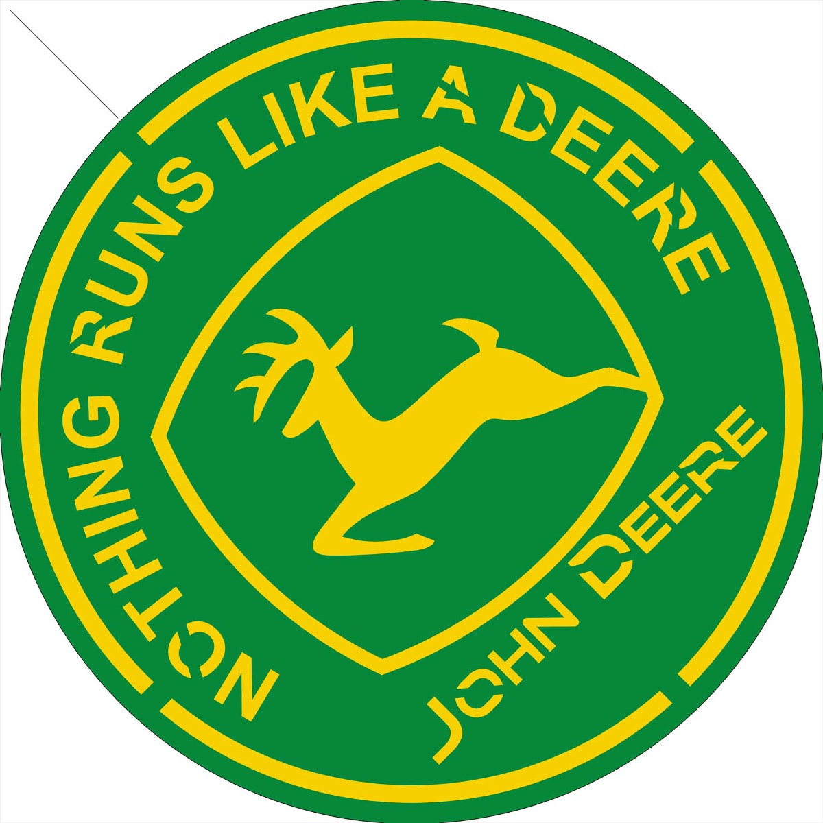 Runs Like A Deer 36 X 36