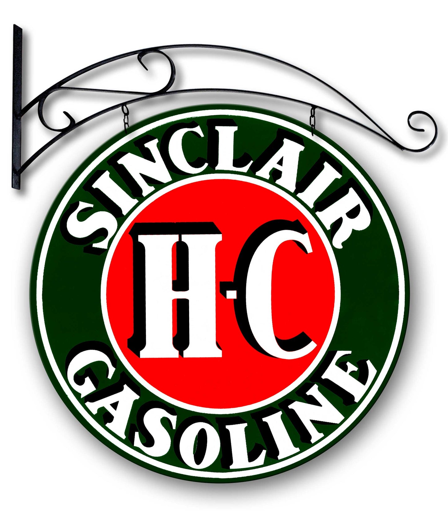 Sinclair Hc Gas Dbl Sided With Hanger 24 X 24