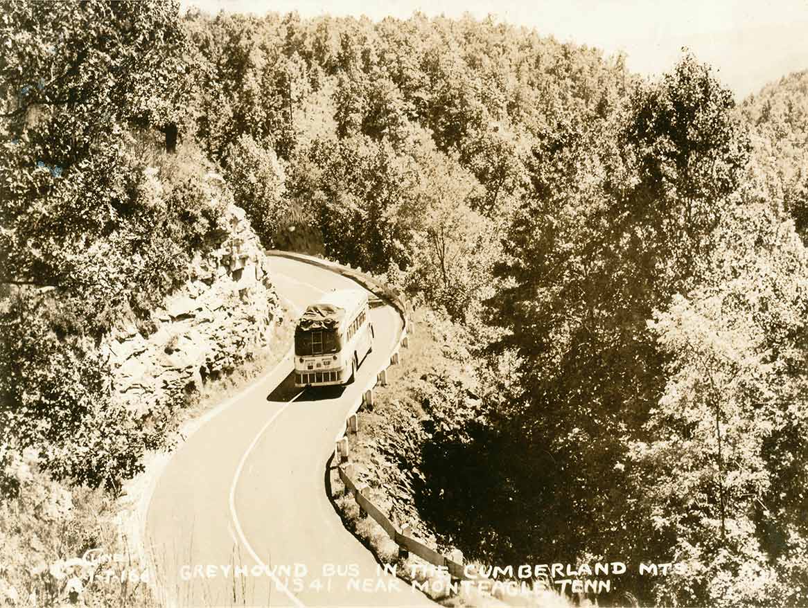 Greyhound Bus Cumberland Mts 16 X 12