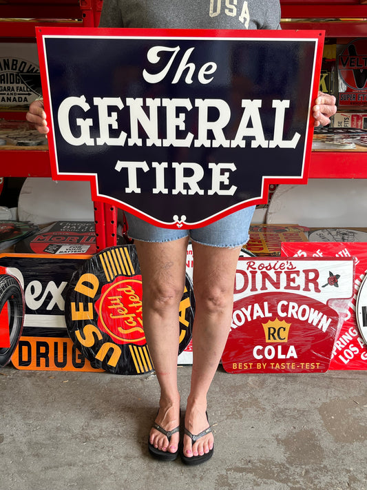 The General Tire Vintage Style Metal Sign