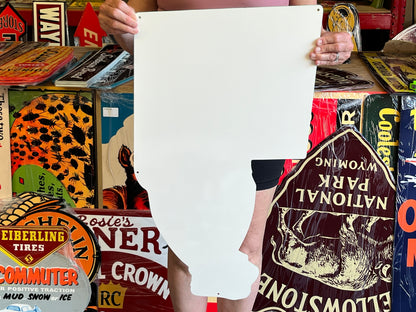 Will You Help Smokey Vintage Style Metal Sign