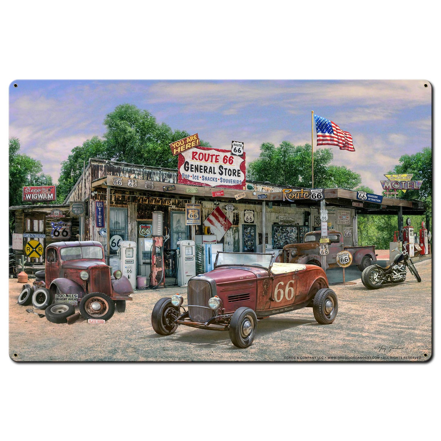 General Store 36 x 24