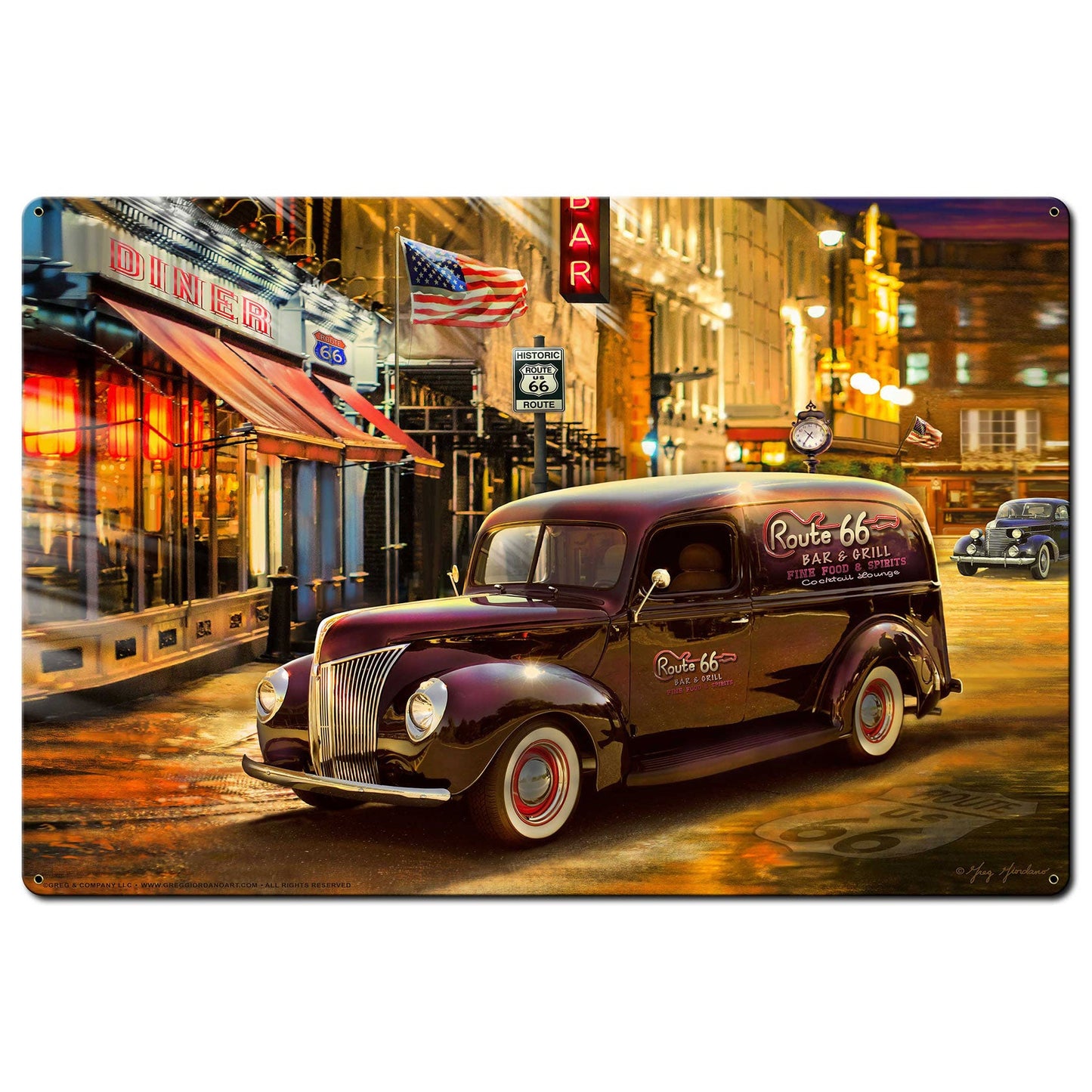 Nostalgic America 36 x 24