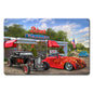 Nostalgic America Diner 18 x 12