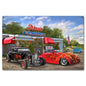Nostalgic America Diner 24 x 16
