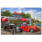 Nostalgic America Diner 36 x 24