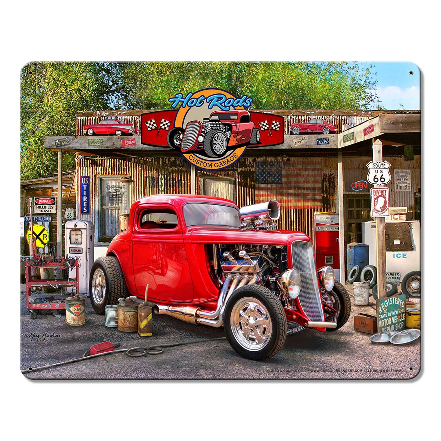 Hot Rod 15 x 12
