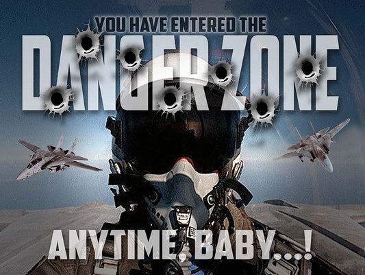 Danger Zone No 1 16 X 12