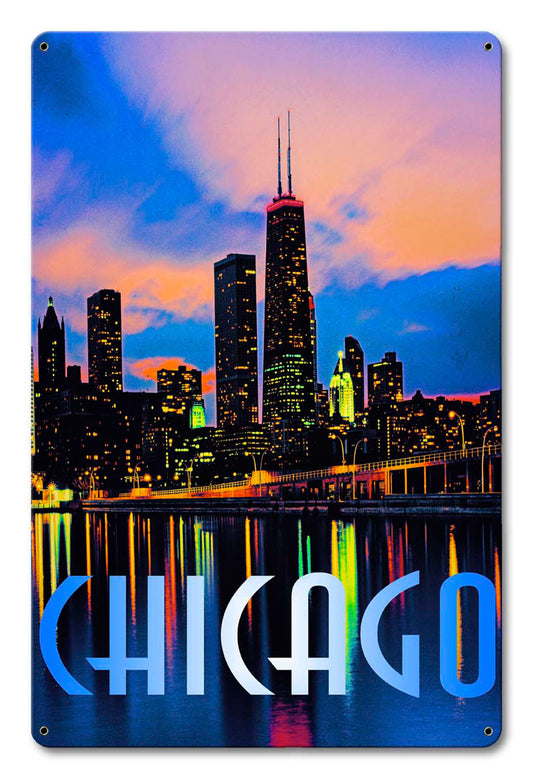 Chicago In Color 12 x 18