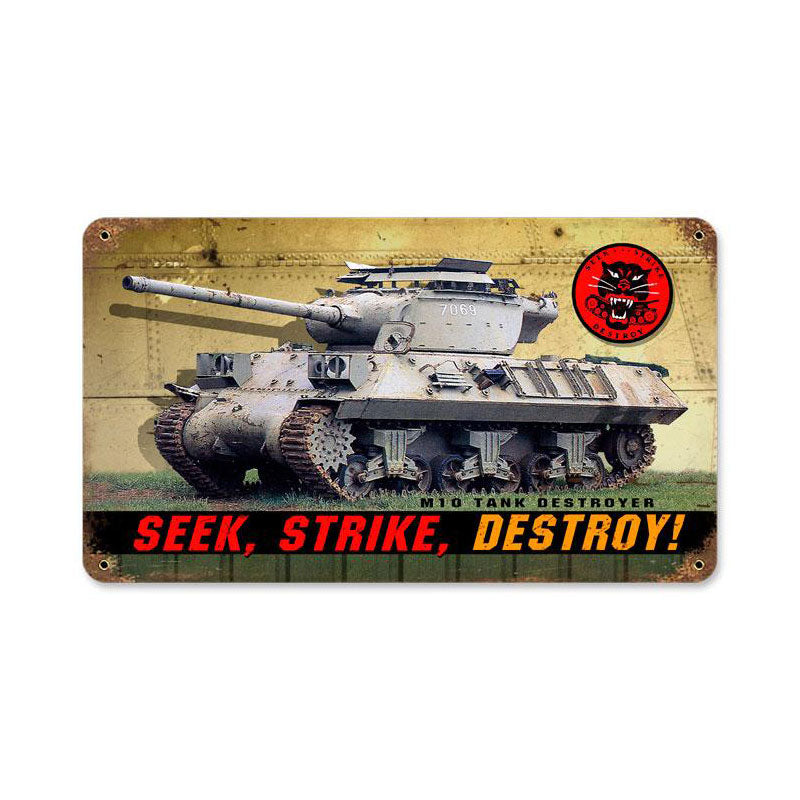 Seek Strike Destroy 8 X 14