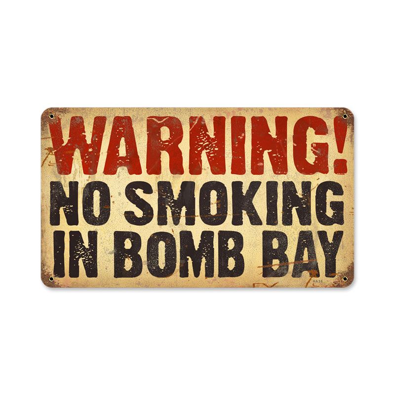 No Smoking 14 x 8