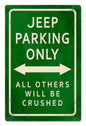 Jeep Parking 12 X 18