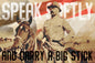 Teddy Roosevelt Big Stick 18 X 12