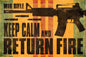 M16 Keep Calm 18 X 12