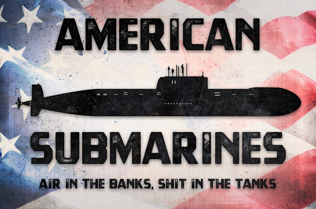 American Submarines 18 X 12