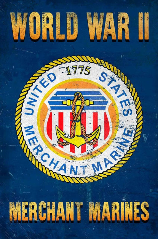 Wwii Merchant Marines 12 X 18