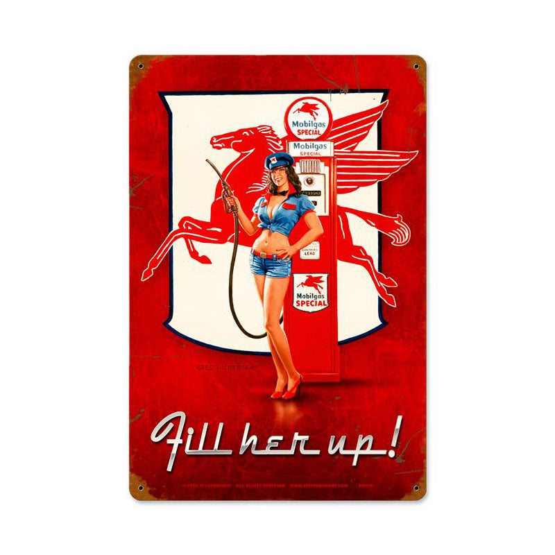 Fill Her Up 12 x 18