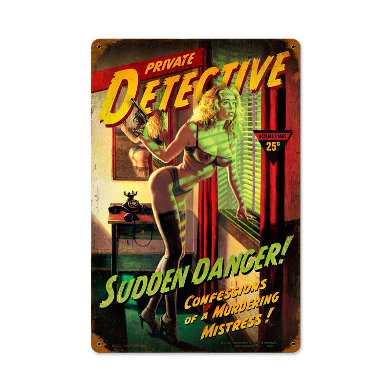 Sudden Danger 12 x 18