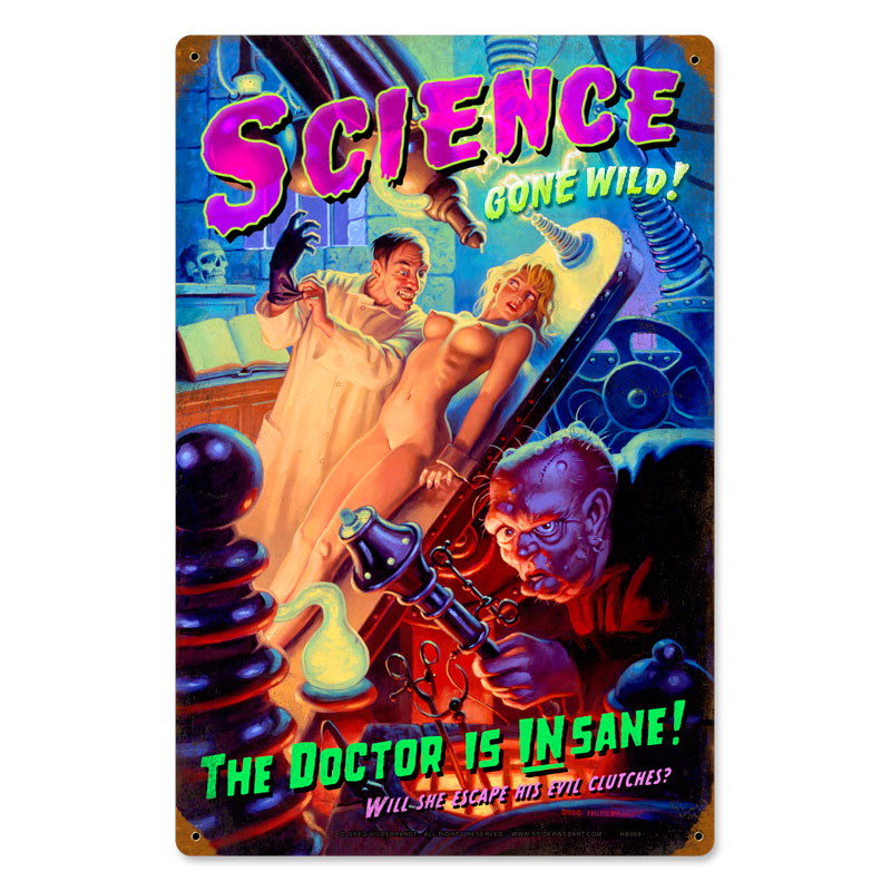 Science Gone Wild 12 x 18