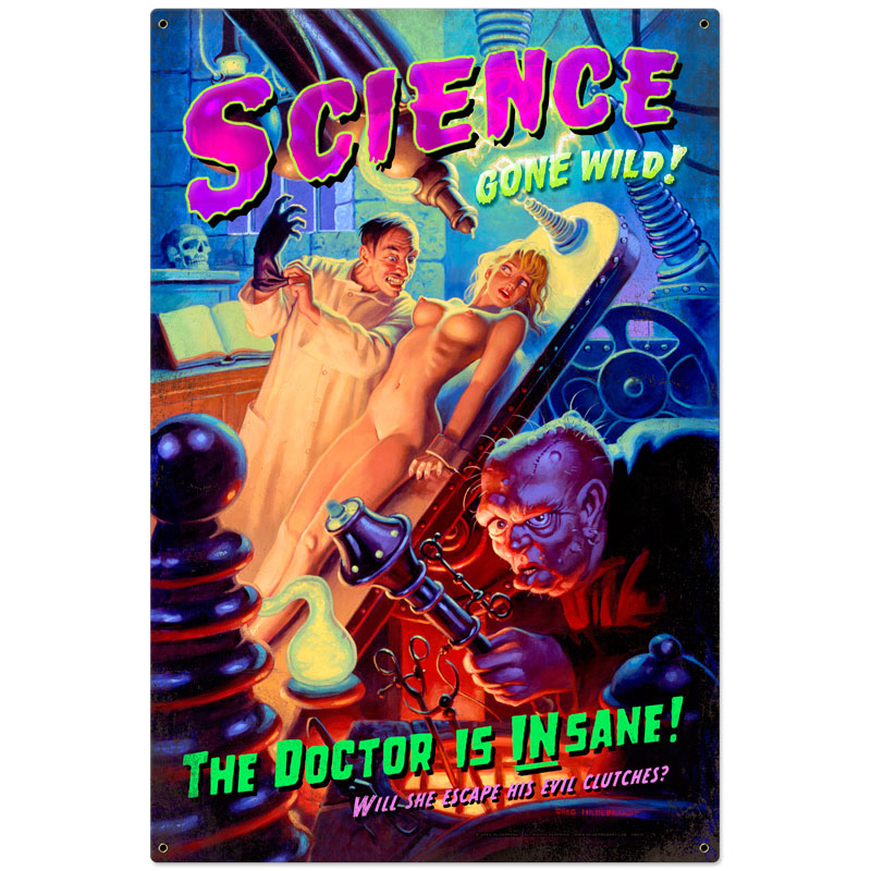 Science Gone Wild 24 x 36
