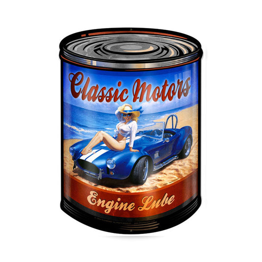 Classic Motor Cars Vintage Style Metal Sign 28 x 40