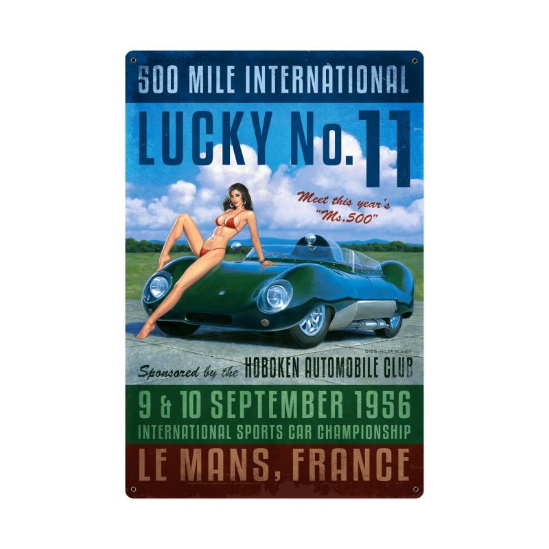 Lucky Number Eleven 24 x 36