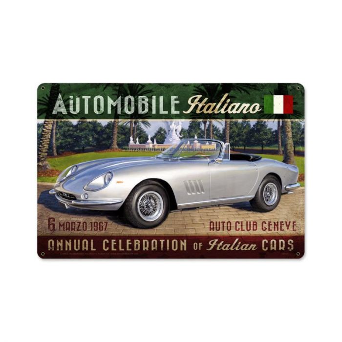Automobile Italiano 36 x 24